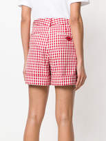 Thumbnail for your product : P.A.R.O.S.H. gingham print shorts
