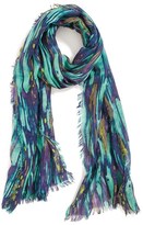 Thumbnail for your product : Nordstrom 'Brushstrokes' Cashmere & Silk Blend Scarf