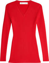 Victoria Beckham Ribbed Wool Top 