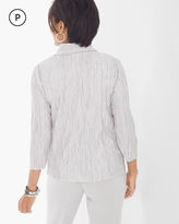 Thumbnail for your product : Chico's Chevron Pleated Jacket