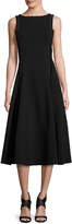 Thumbnail for your product : Ralph Lauren Studded Heavy Jersey Midi Dress, Black