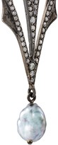 Thumbnail for your product : Loree Rodkin Diamond Drop Pearl Earrings