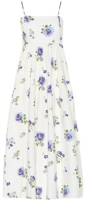 Les Rãaveries Floral cotton dress