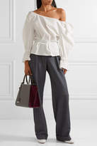 Thumbnail for your product : Fendi 3jours Suede-paneled Leather Tote
