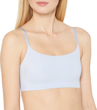 calvin klein women's invisibles adjustable skinny strap bralette