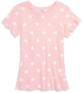 Thumbnail for your product : Wildfox Couture 'Awkward Hearts' Tee (Big Girls)