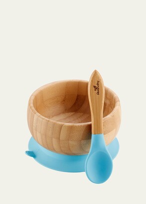 Avanchy Baby's Bamboo Bowl & Spoon Set