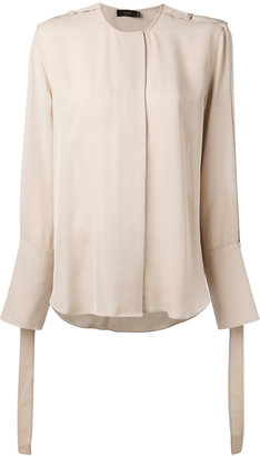Calvin Klein strap detail blouse