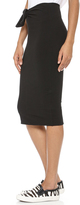Thumbnail for your product : James Perse Tie Front Skirt