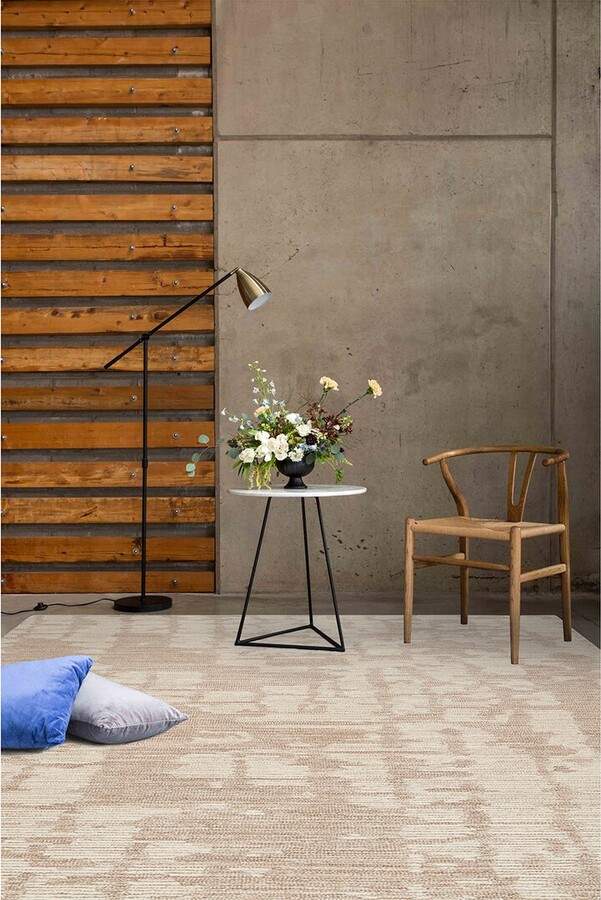 Obeetee Hand Tufted Shadows Wool Rug