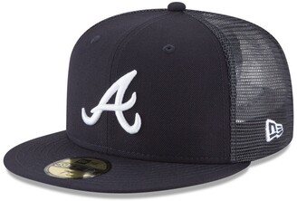New Era Atlanta Braves On-Field Mesh Back 59FIFTY Fitted Cap