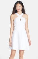 Thumbnail for your product : Ali Ro Piqué Fit & Flare Dress