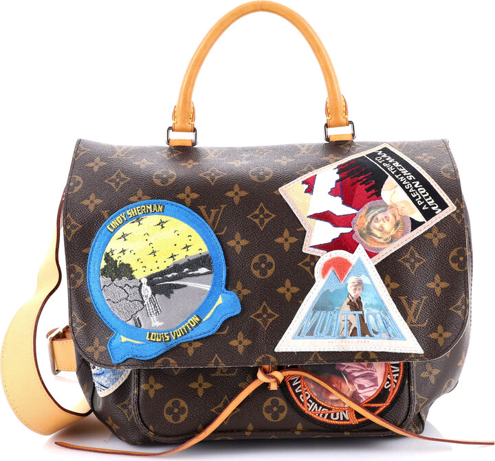 Louis Vuitton Cindy Sherman Camera Messenger Bag Patch Embellished Monogram Canvas