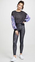 Thumbnail for your product : Terez Printed Puff Sleeve Sweatshirt