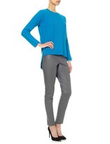 Thumbnail for your product : Eudon Choi Cerulean Wool Varlam Jumper