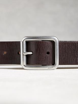 John Varvatos Leather Studded Belt