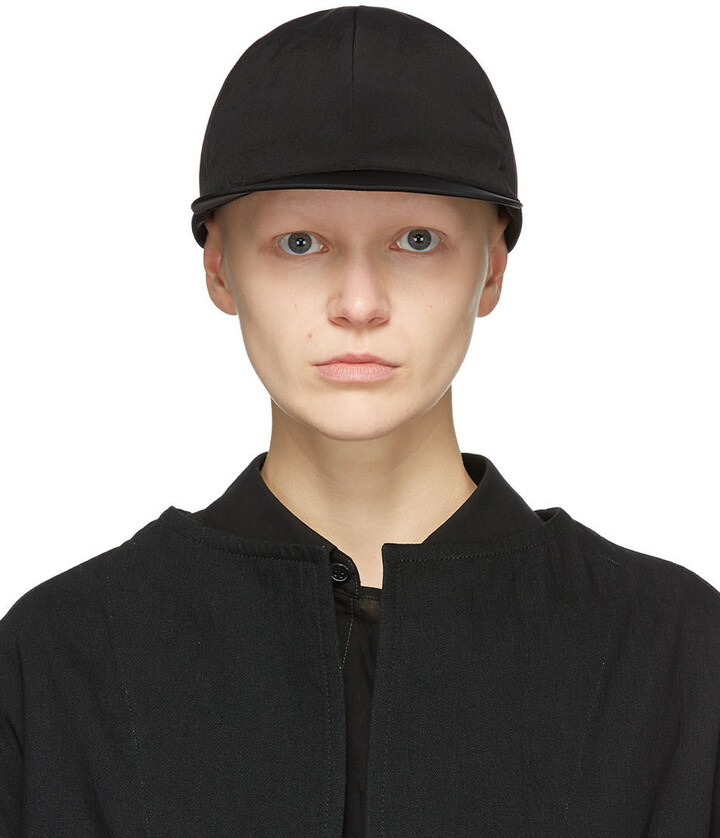 Y's Black Ribbon Cap ShopStyle Hats