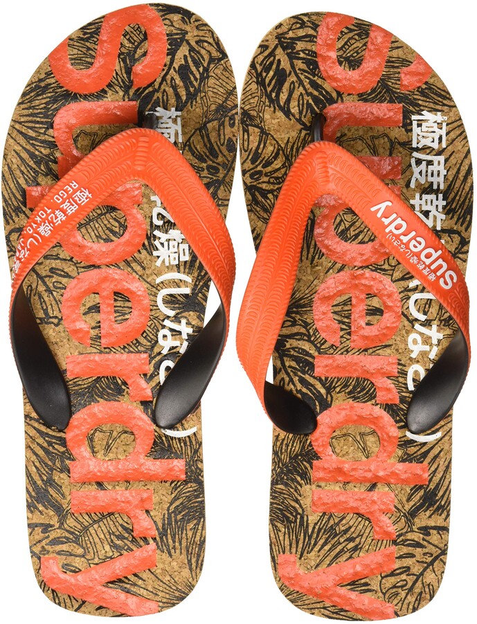 cork flip flops mens uk