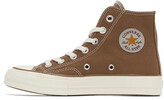 Thumbnail for your product : Carhartt Work In Progress Brown Converse Edition Chuck 70 High Sneakers