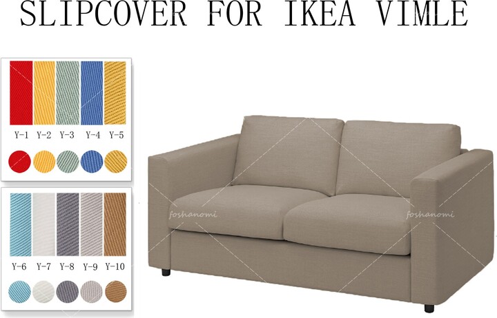 Etsy Replaceable Sofa Covers For Ikea Vimle(2 Seats, Ikea Covers, Ikea Vimle  Sofa Covers, Sofa Cover For Vimle, Couch Ikea, Sofa - ShopStyle