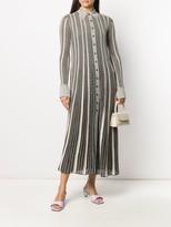 Thumbnail for your product : M Missoni Striped Shirt Midi Dress