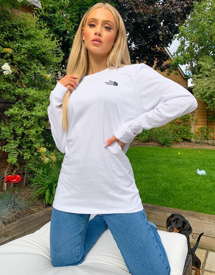 the north face simple dome long sleeve