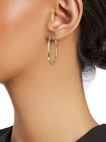 Thumbnail for your product : Roberto Coin 18K Yellow Gold Hoop Earrings/1.4"