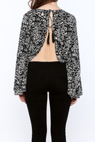 Thumbnail for your product : Olivaceous Long Sleeve Crop Top