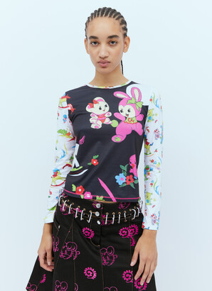 トップス chopova lowena Ski Print Fitted Jersey Top – Chopova Lowena