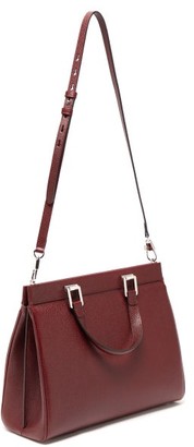 Gucci Zumi Medium Leather Handbag - Burgundy