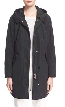 Moncler 'Argeline' Long Hooded Raincoat