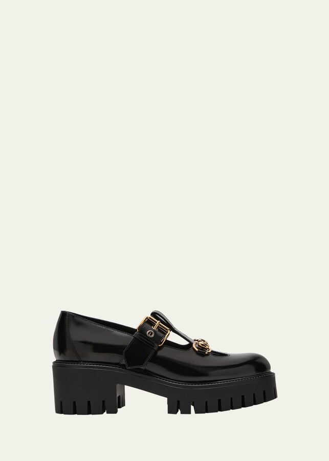 Gucci Horsebit LugSole Platform Mary Janes ShopStyle