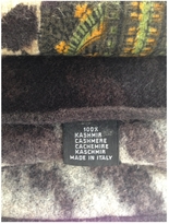 Thumbnail for your product : Christian Dior Brown Cashmere Scarf