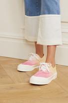 Thumbnail for your product : Good News + Net Sustain Ace Ombre Organic Cotton-canvas Sneakers