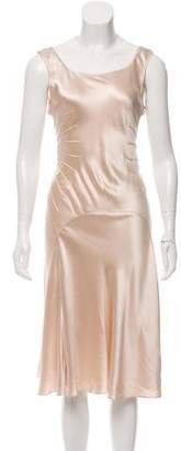 Calvin Klein Collection Silk Midi Dress