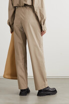 Thumbnail for your product : Rains Pleated Shell Wide-leg Pants - Neutrals
