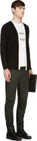 Thumbnail for your product : Band Of Outsiders Black & Cream Knit Cardigan