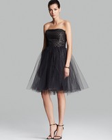 Thumbnail for your product : Vera Wang Dress - Strapless Tulle Skirt
