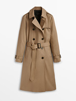 Thumbnail for your product : Massimo Dutti Classic Cotton Trench Coat