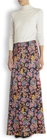 Thumbnail for your product : ALICE by Temperley Lou Lou floral print satin maxi skirt