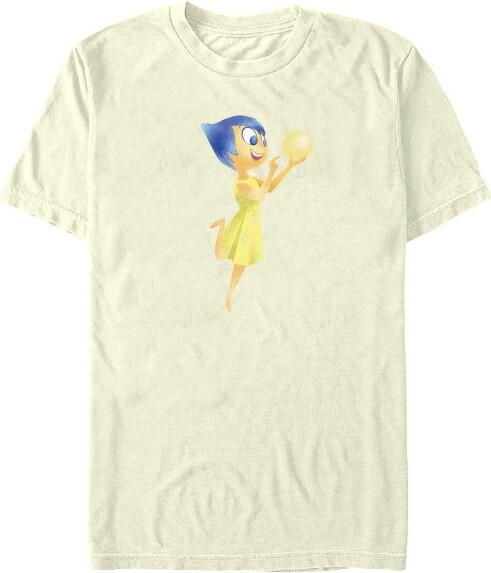 Insideout Men'sInsideOutMemoryJoyT-Shirt-Beige-3XLarge