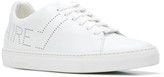 Thumbnail for your product : Billionaire Perforated Logo Sneakers