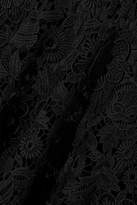 Thumbnail for your product : Milly Becky Floral-appliqued Guipure Lace Dress