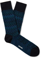 Thumbnail for your product : Missoni Crochet-Knit Cotton-Blend Socks