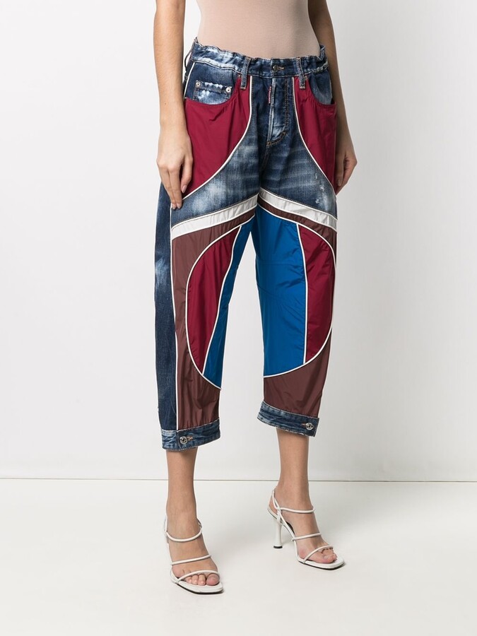 DSQUARED2 Kawaii straight-leg jeans - ShopStyle Cropped Fit
