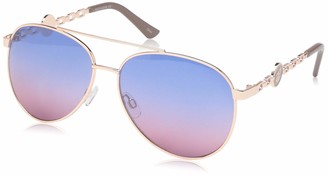 Rocawear R3297 Classic UV Protective Metal Aviator Sunglasses. Gifts for Women with Flair 60 mm