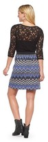 Thumbnail for your product : Lots of Love by Speechless Illusion Lace Fit & Flare Dress