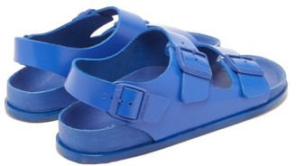 Birkenstock 1774 Milano Leather Sandals - Blue