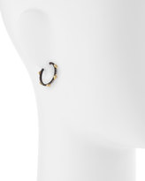 Thumbnail for your product : Armenta Small Midnight Diamond Crivelli Hoop Earrings