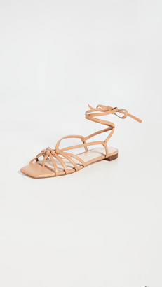 dune leopard sandals